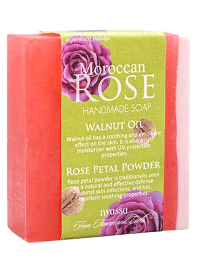 Nyassa Moroccan Rose Handmade Soap Red 150grams