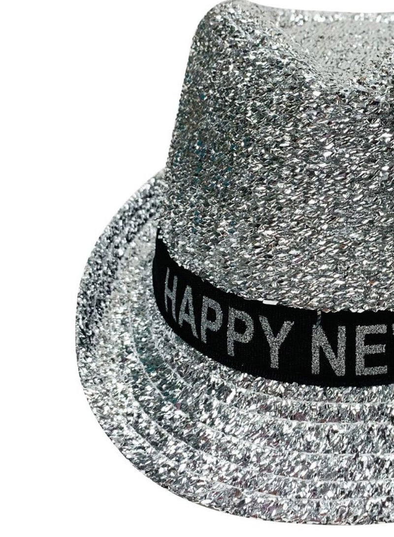 بارتي ماجيك قبعة لامعة مطبوع عليها "Happy New Year"  - Image 2