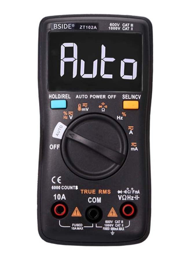 BSIDE Portable Electrical Test Digital Multimeter Black 
