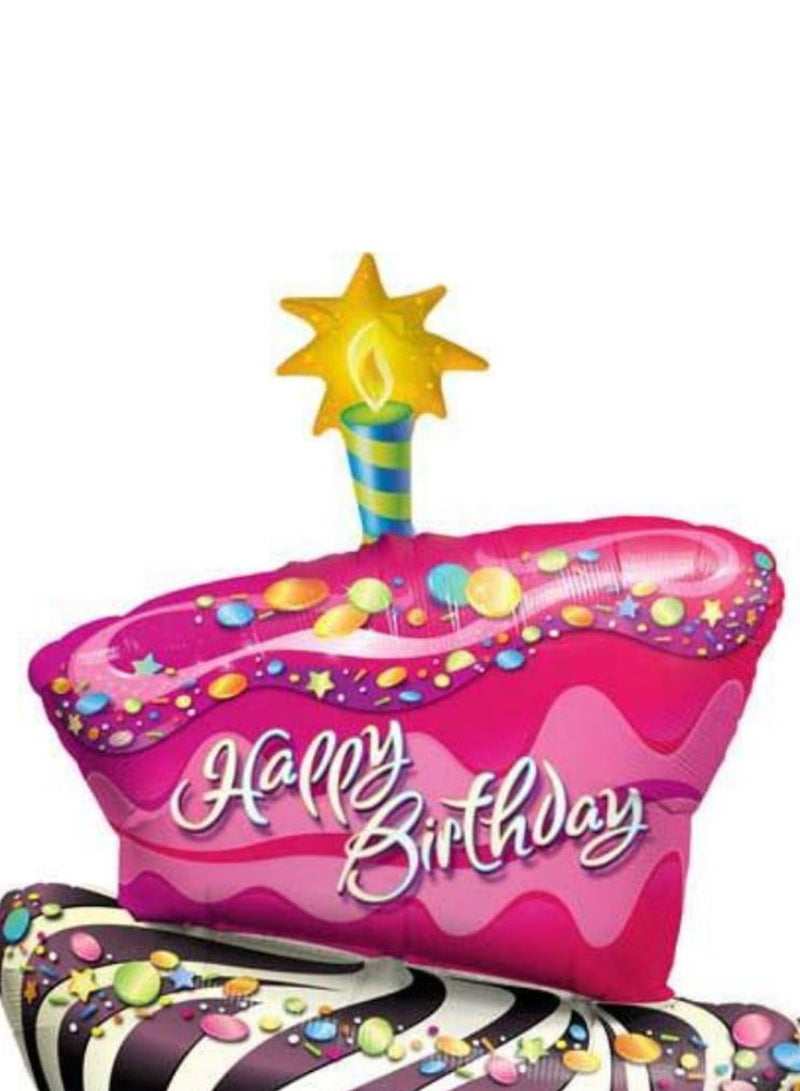 بارتي ماجيك قبعة مزينة بالترتر بطبعة عبارة "Happy Birthday"  - Image 2