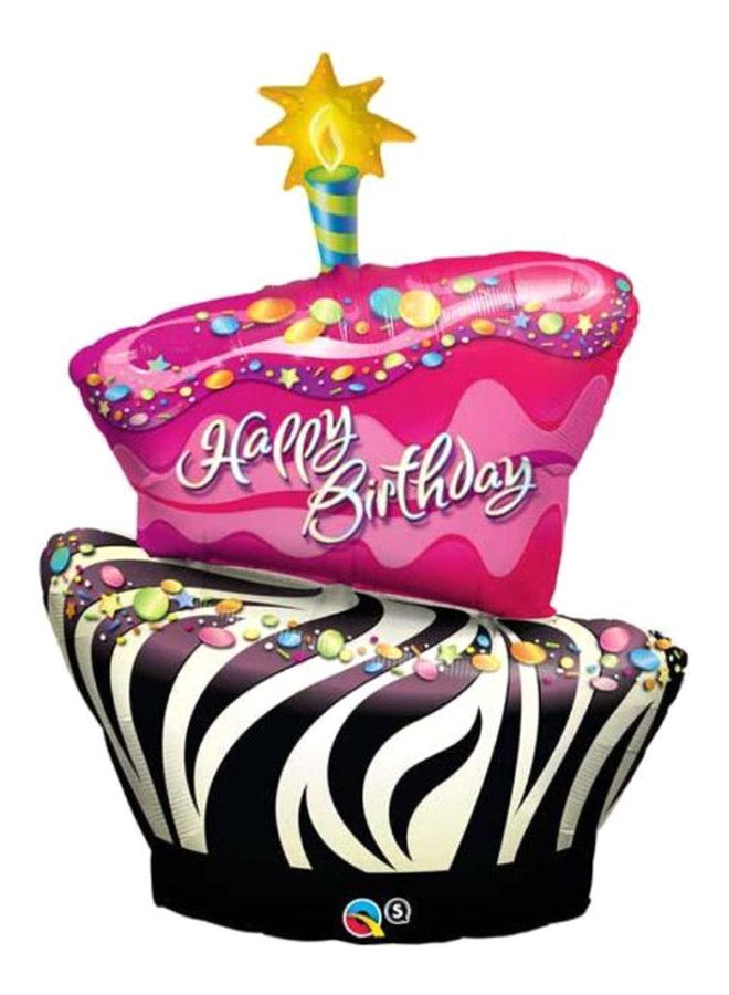 بارتي ماجيك قبعة مزينة بالترتر بطبعة عبارة "Happy Birthday"  - Image 1