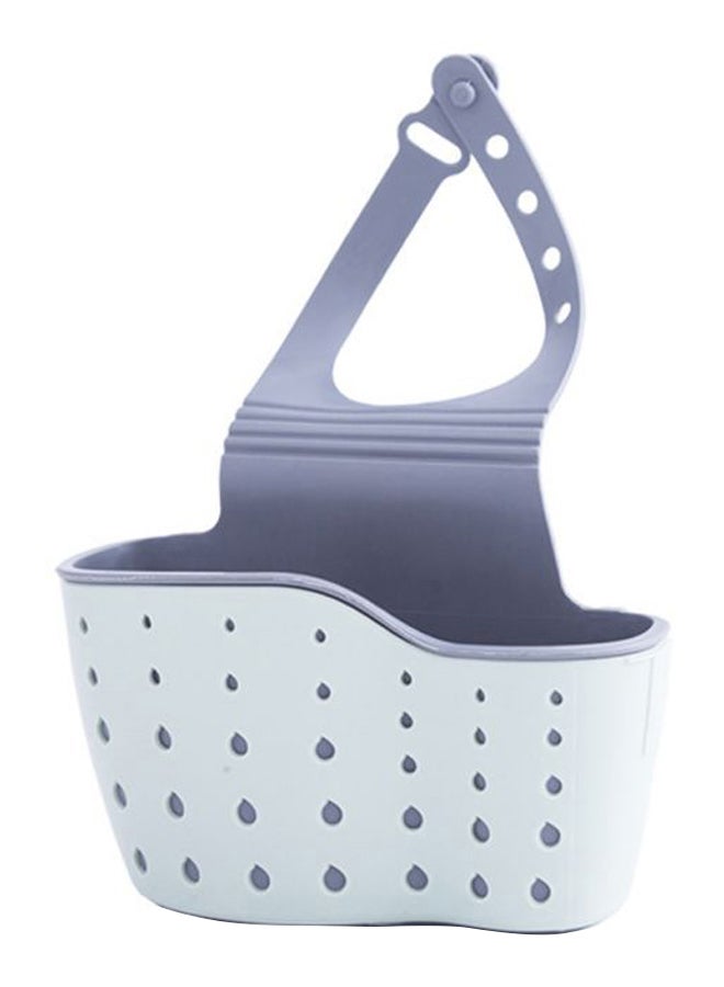 MENGNI Kitchen Sponge Holder Hanging Organizer Light Green/Grey 