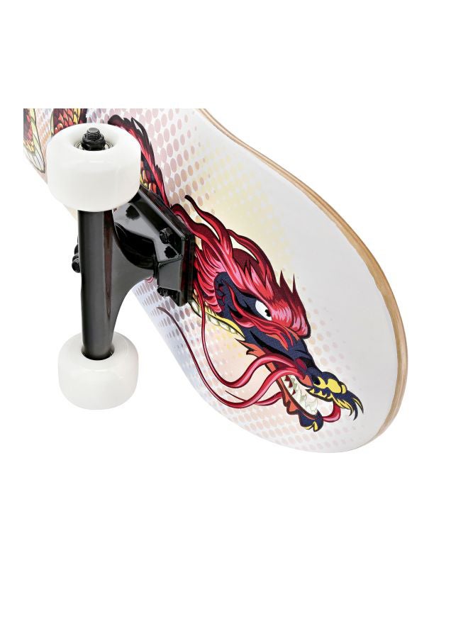 CozyTrix Dragon Printed Skateboard 80cm - Image 2