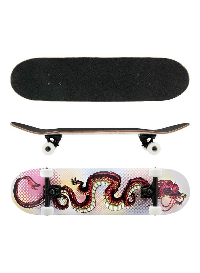 CozyTrix Dragon Printed Skateboard 80cm - Image 3
