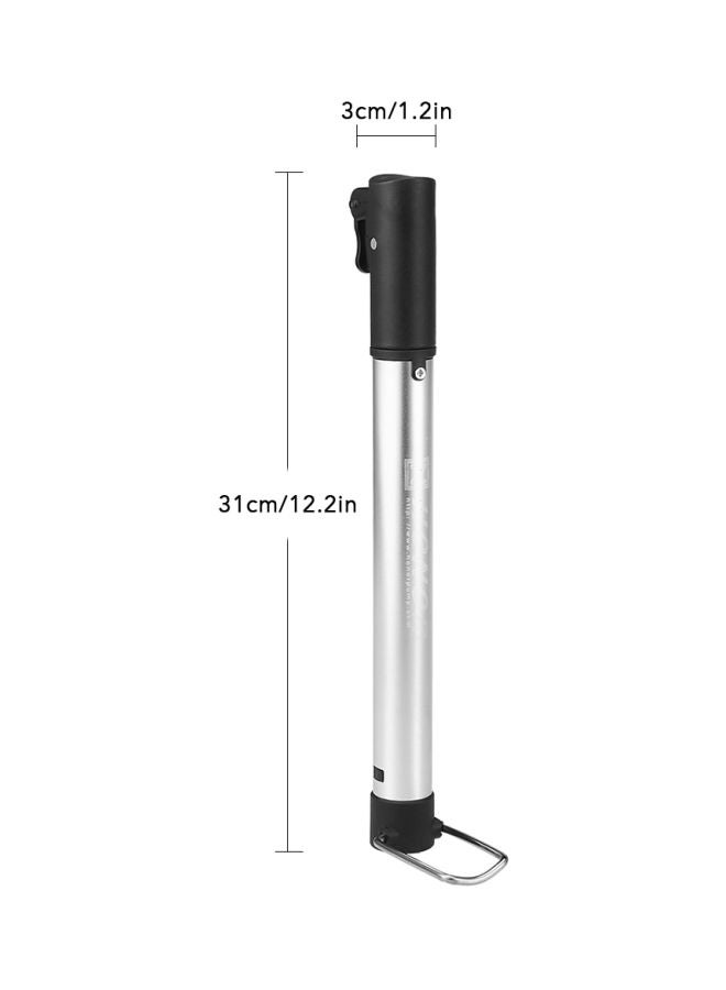 Honor - Bike Pump With Collapsible Handle Foot Pad For Presta And Schrader Valve - Image 1