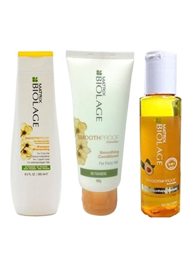 MATRIX - Biolage Smoothproof Shampoo And Conditioner Set With Serum - Image 1