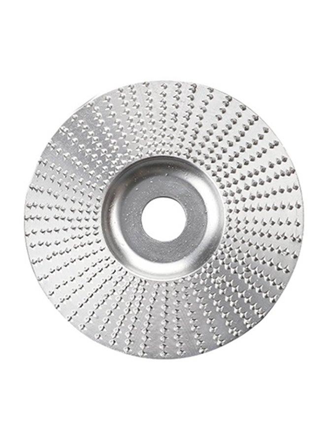 Wood Grinding Wheel Rotary Disc Silver 16x5x10cm - Image 1