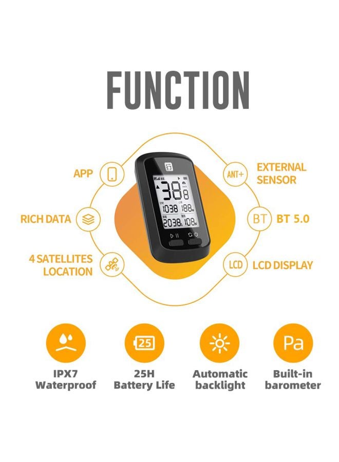 Generic - Wireless Digital Bicycle Speedometer - Image 1