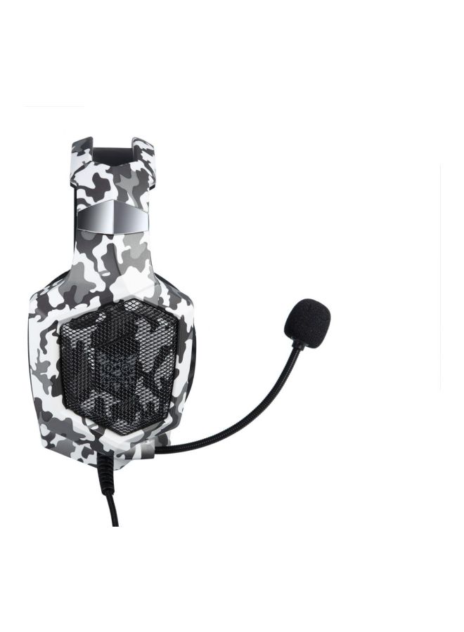 onikuma - K8 Wired Over-Ear Gaming Headphone With Microphone For PS4/PS5/XOne/XSeries/NSwitch/PC - Image 1