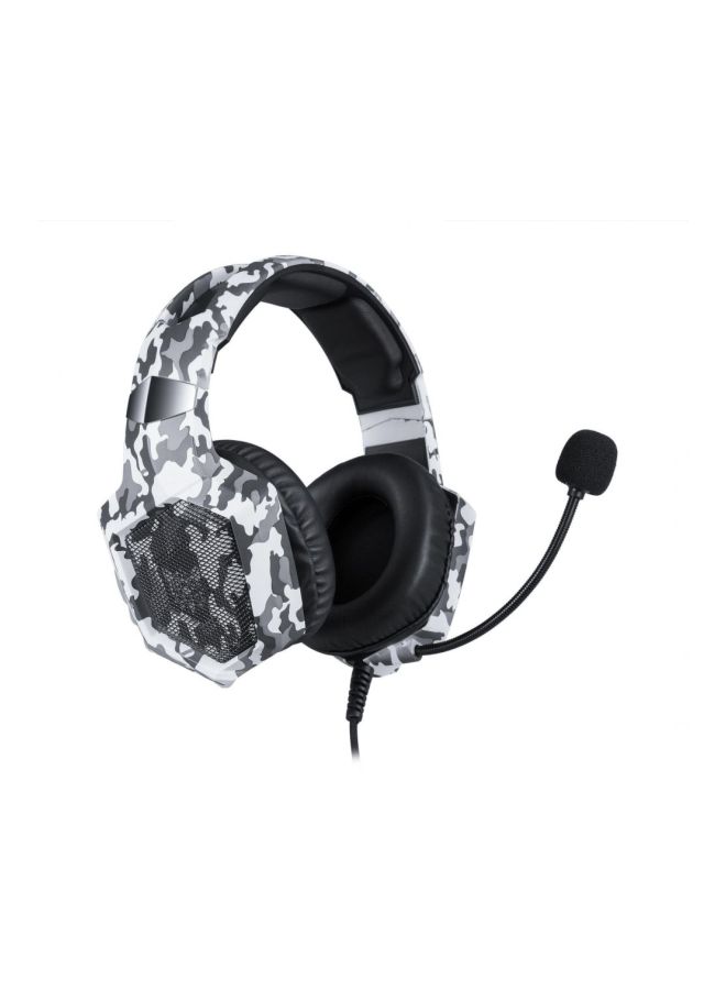 onikuma - K8 Wired Over-Ear Gaming Headphone With Microphone For PS4/PS5/XOne/XSeries/NSwitch/PC - Image 1
