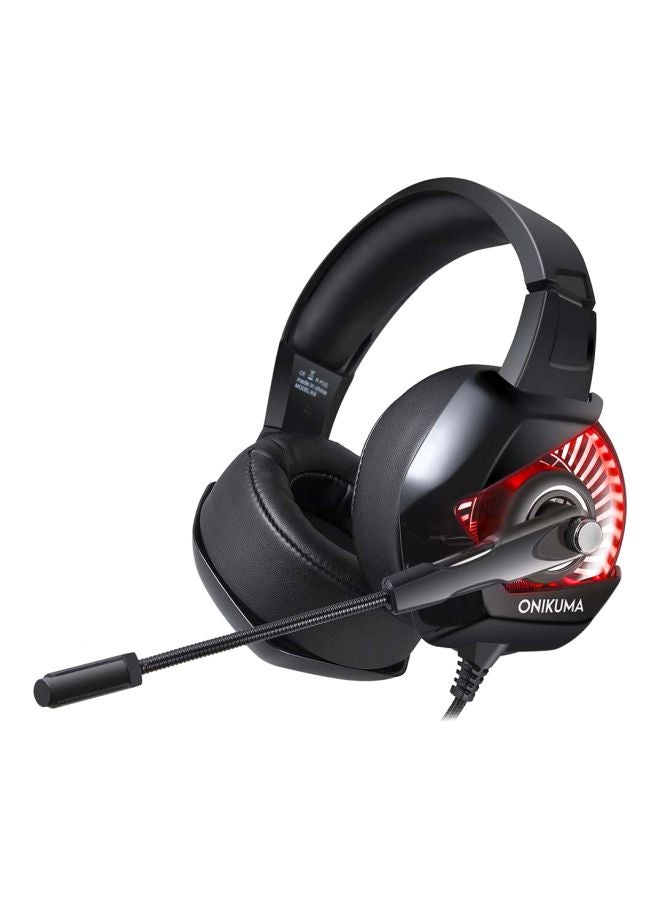 onikuma K6 Over-Ear Wired Gaming Headset With Mic