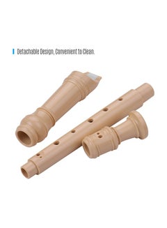 Megarya 8-Holes Soprano Descant Recorder Flute With Cleaning Stick  - Image 5