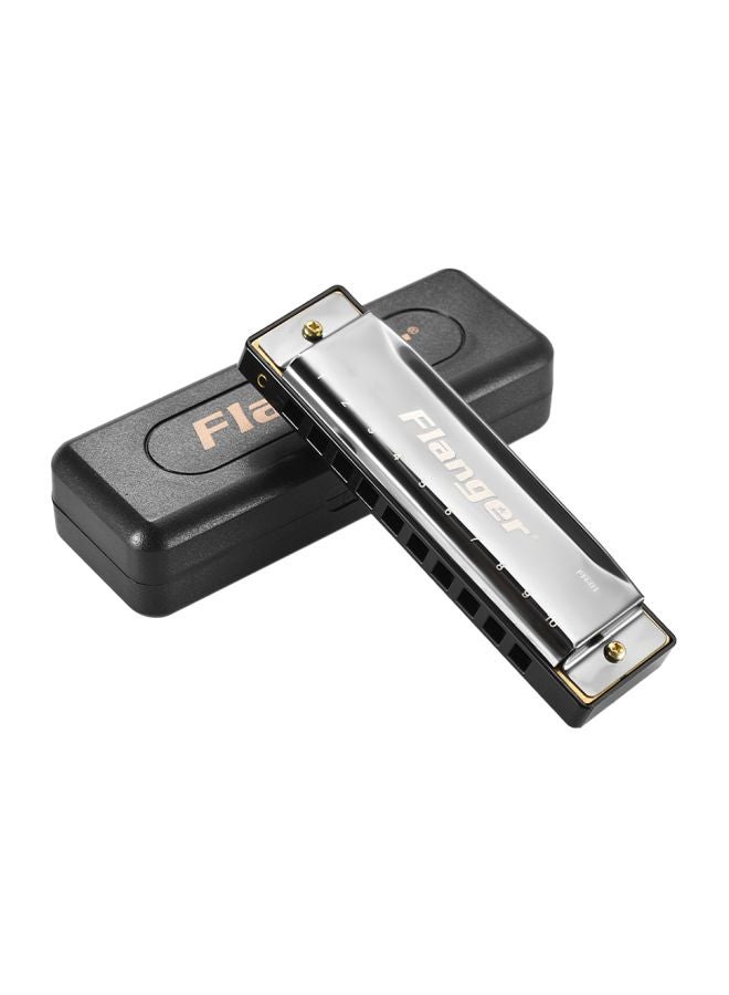 Flanger 10-Holes Diatonic Harmonica With Box - Image 1