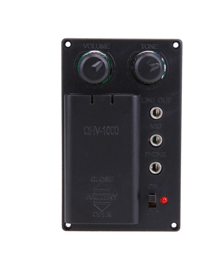 Generic Electric Violin Pickup EQ Equalizer With Headphone  - Image 4