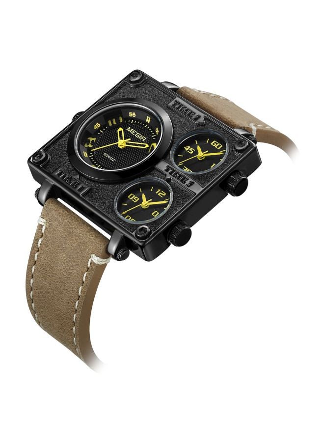 ميجر ساعة يد كرونوغراف مقاومة للماء طراز 4334 للرجال - Image 3