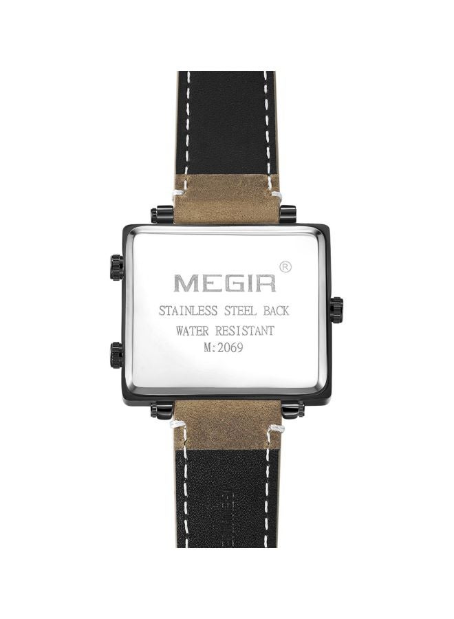 ميجر ساعة يد كرونوغراف مقاومة للماء طراز 4334 للرجال - Image 4