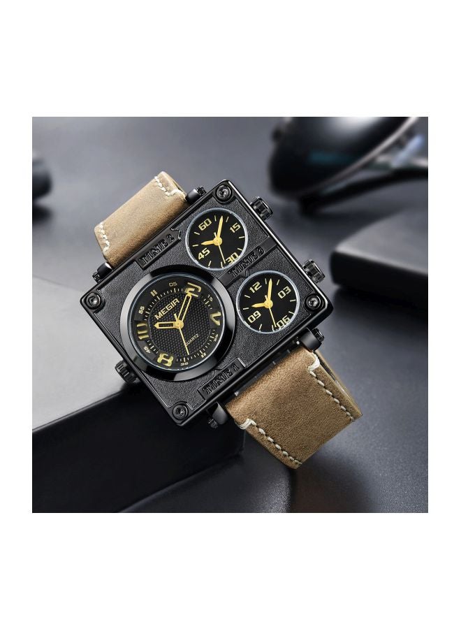 ميجر ساعة يد كرونوغراف مقاومة للماء طراز 4334 للرجال - Image 5