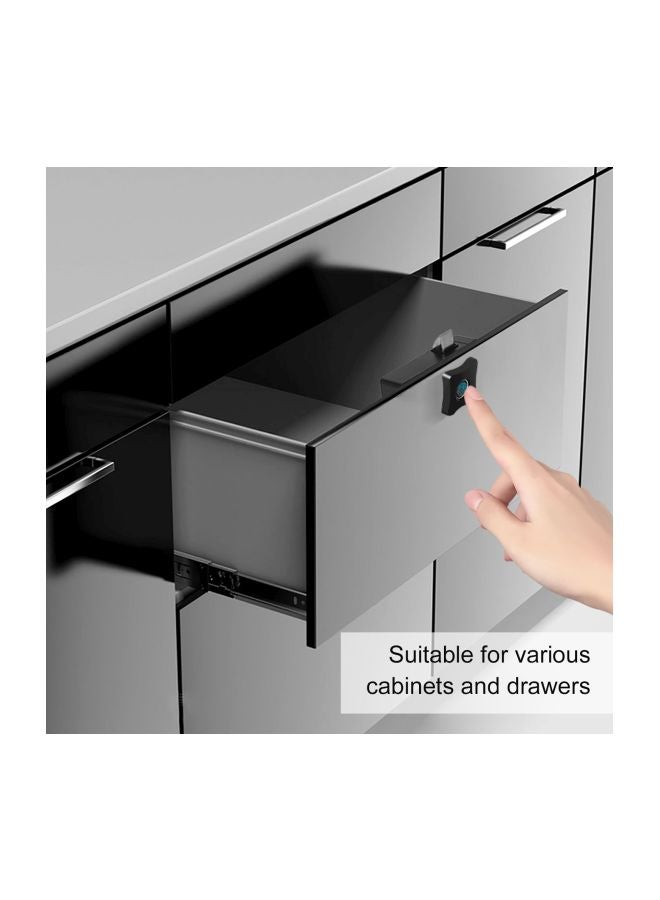 Generic - Smart Fingerprint Lock Black 15x4x10.2cm - Image 1