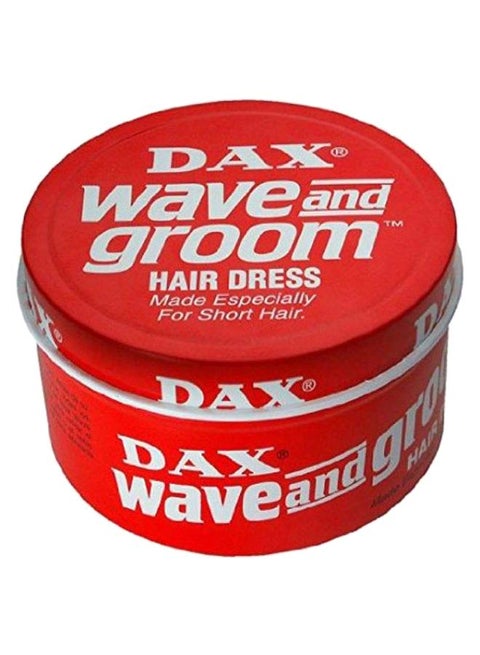 Wave And Groom Hair Dress