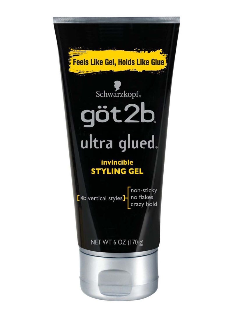 Schwarzkopf Pack Of 2 Got2b Ultra Glued Invincible Styling Gel - Image 1