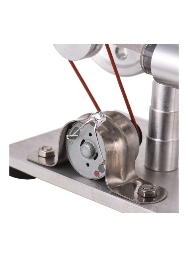 أيبيسي نموذج مُحرك ستيرلينغ بالهواء الساخن لتوليد الكهرباء فضي - Image 4