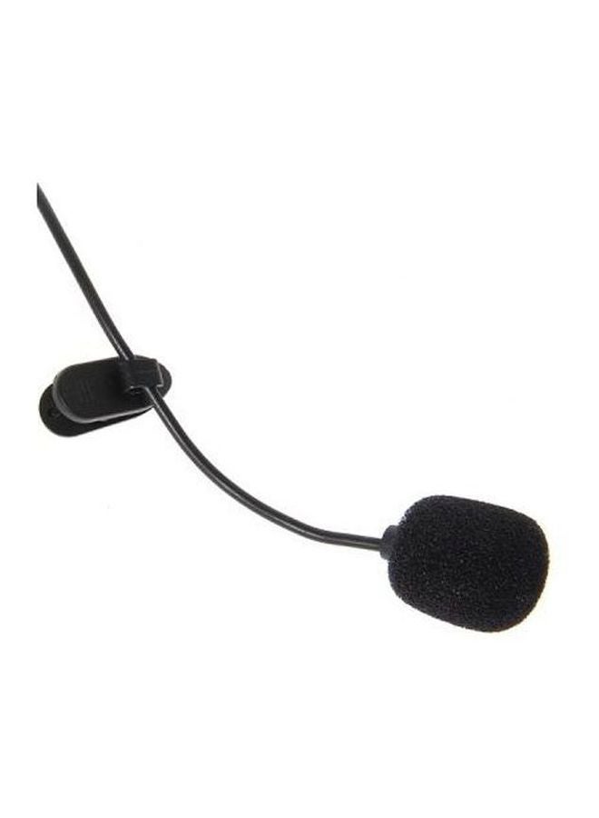 Generic Portable Tie Microphone Mic With Clip 2724655130315 Black  - Image 3