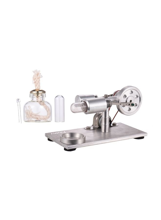 أيبيسي نموذج مُحرك ستيرلينغ بالهواء الساخن لتوليد الكهرباء فضي - Image 3