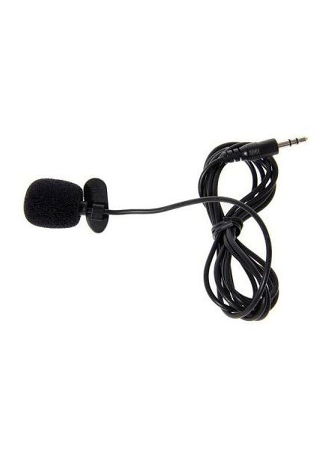 Generic Portable Tie Microphone Mic With Clip 2724655130315 Black  - Image 5