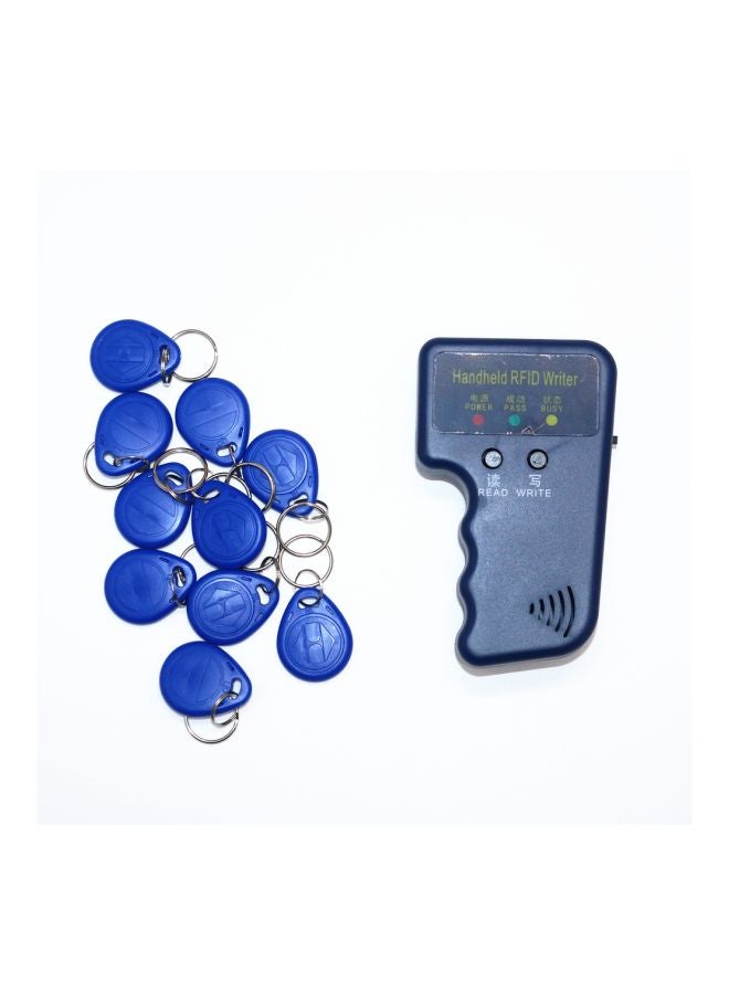 Generic 11-Piece Handheld RFID Writer Set Blue  - Image 4