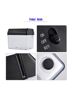 Generic Portable Cutting Machine Tool With Letter Opener Wastebasket Clear/Black  - Image 4