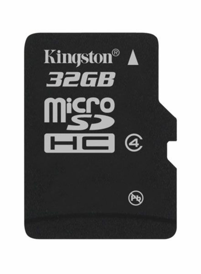 بطاقة ذاكرة MicroSD بمحول أسود