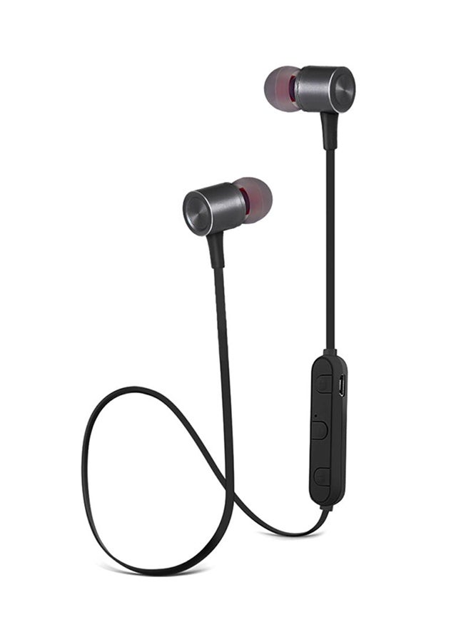 Metal Magnetic Bluetooth Sports Earbuds Black - Image 3