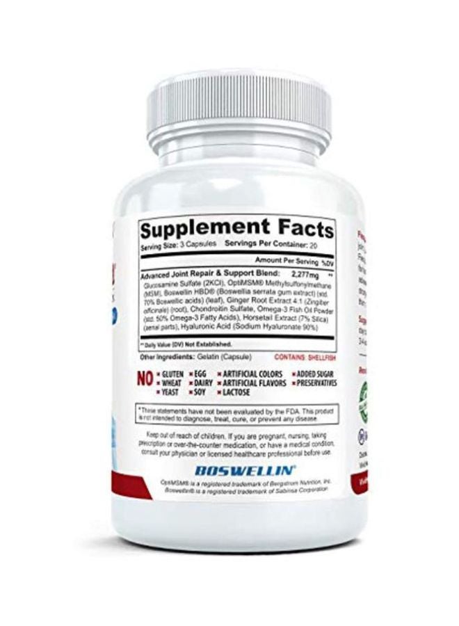 Flexacil Ultra - Pack Of 3 Advance Joint Repair Complex Dietary Supplement - 60 Capsules - Image 1
