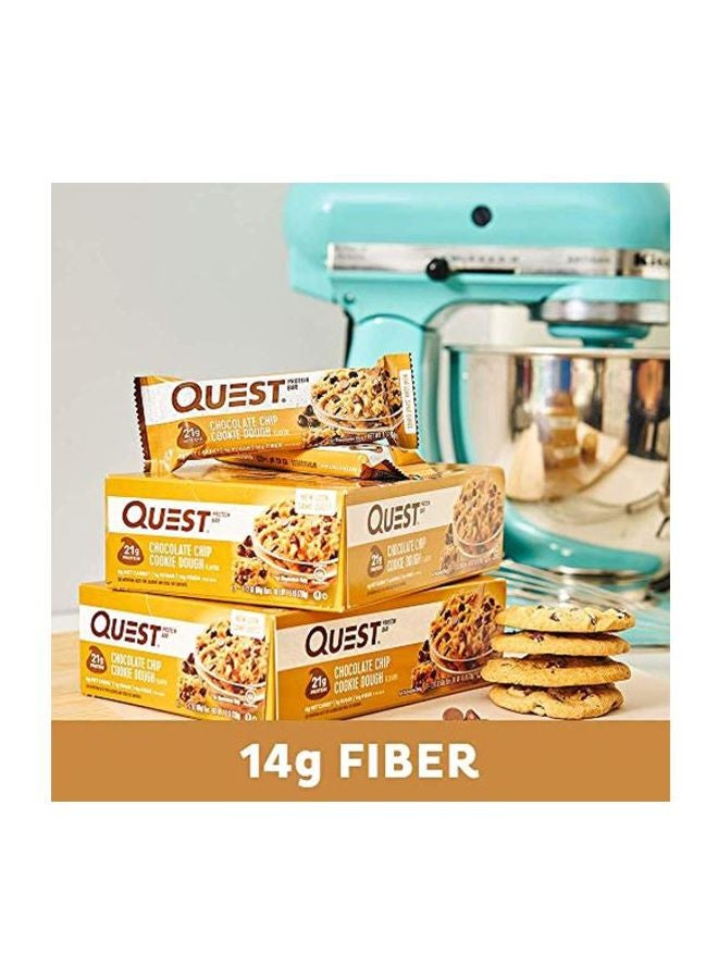 QUEST NUTRITION 12-Piece Chocolate Chip Cookie Dough Protein Bar  - Image 5