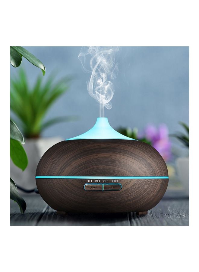 Ultrasonic Air Humidifier 400ml Brown/Blue - v1576674603/N32658638A_2