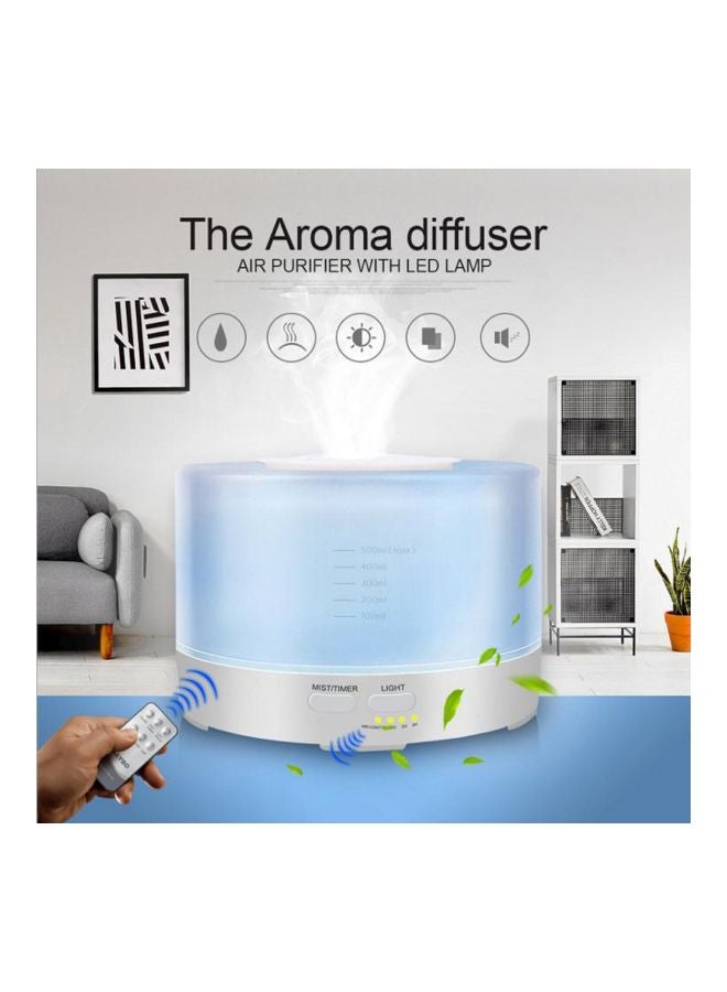 Ultrasonic Air Humidifier 500ml Silver - v1576674624/N32658639A_2