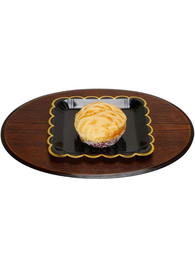 Geeklife 20-Piece Square Paper Plate 9 x 9inch - Image 3