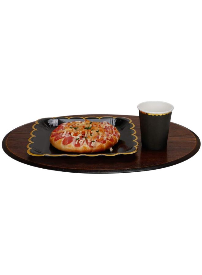 Geeklife 20-Piece Square Paper Plate 9 x 9inch - Image 4