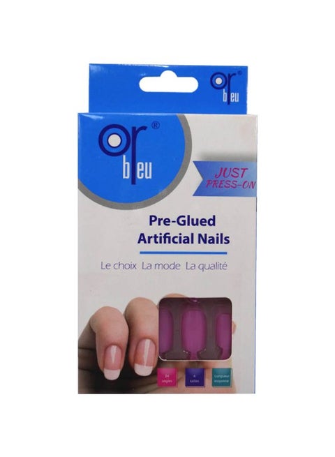 Pre-Glued Artificial Nails Helio