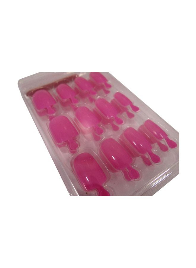 Or Bleu - Pre-Glued Artificial Nails Helio - Image 1