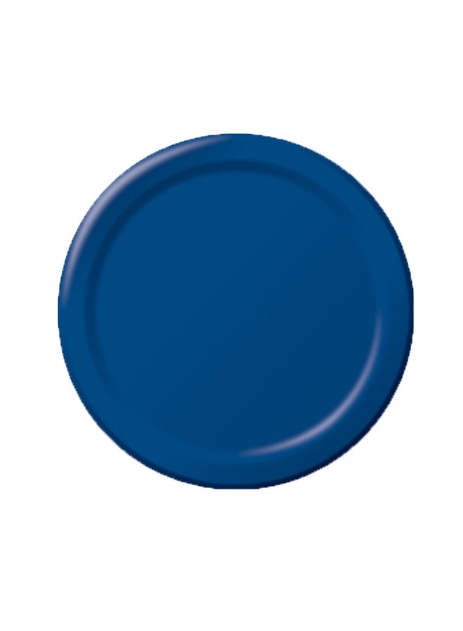 CREATIVE CONVERTING 24-Piece Paper Banquet Plate Navy 10.25inch 