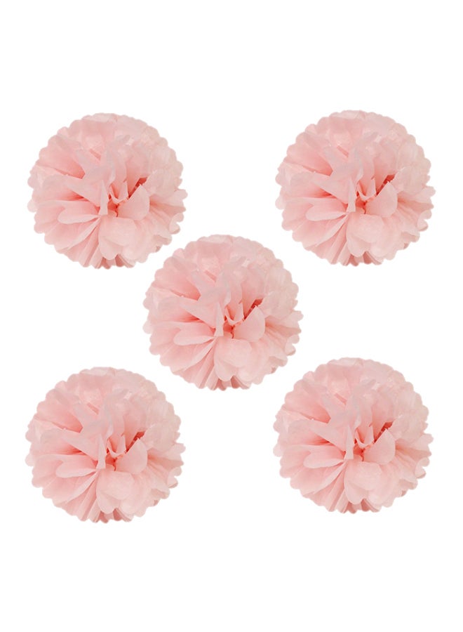 Wrapables Set Of 5 Tissue Pom Poms 8inch - Image 1