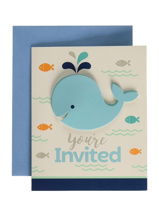 CREATIVE CONVERTING Birthday Party Invitation  - Image 1