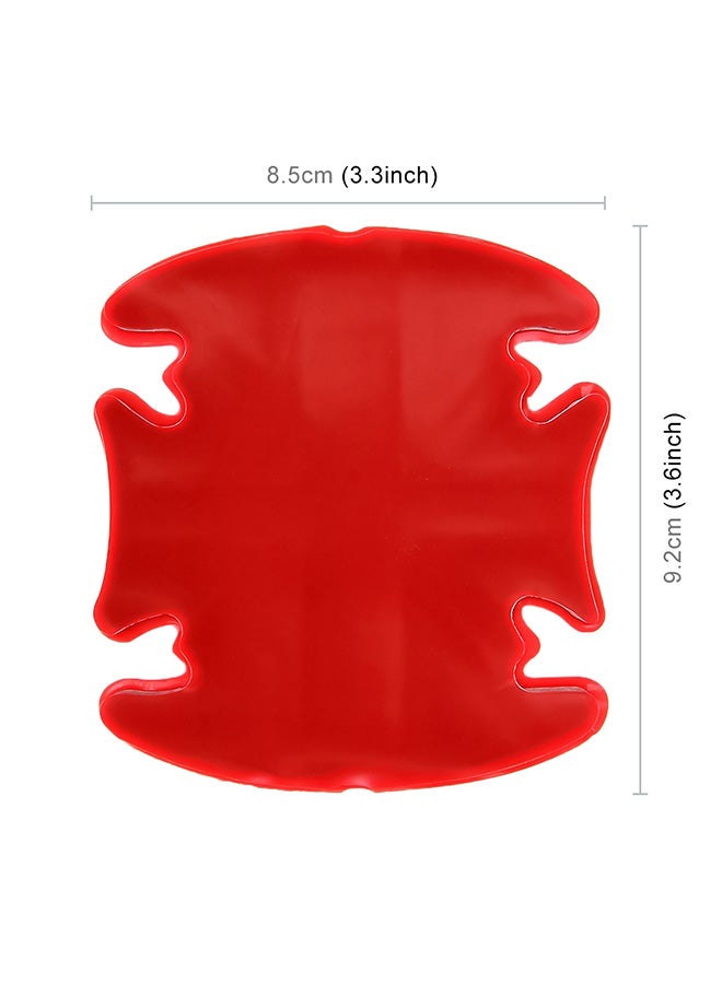 4-Piece German Flag Pattern Car-Styling Car Door Handle Scratch Resistant Sticker - Image 2