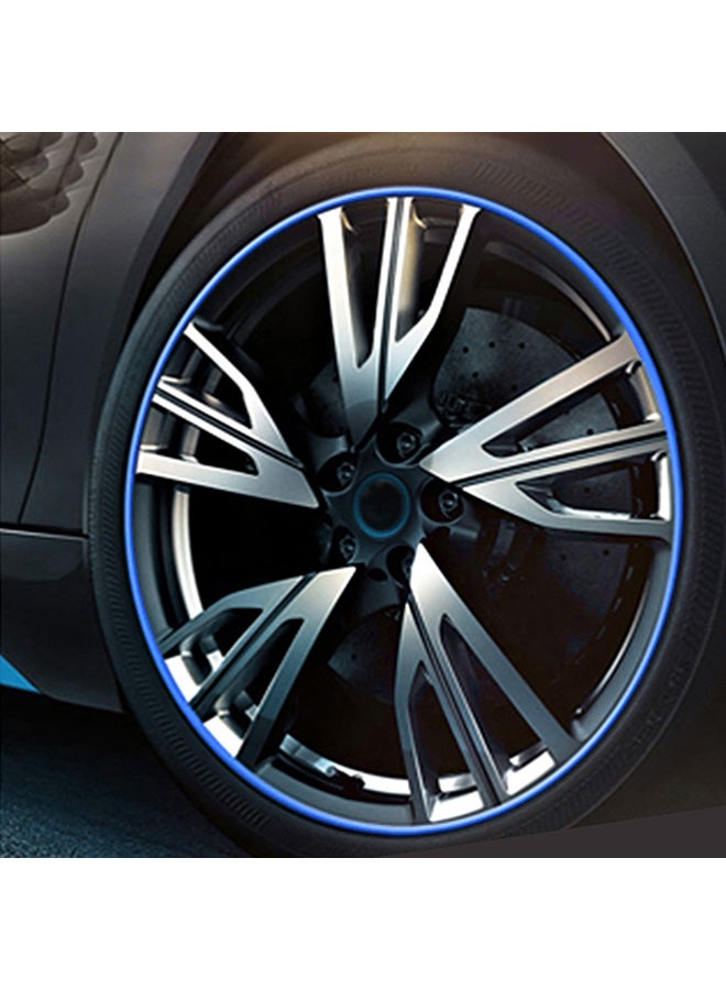 Generic 8M Flexible Car Wheel Hub Trim Mouldings Shining Decoration Strip  - Image 2