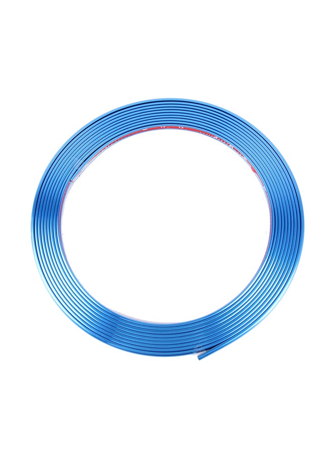 Generic 8M Flexible Car Wheel Hub Trim Mouldings Shining Decoration Strip  - Image 1