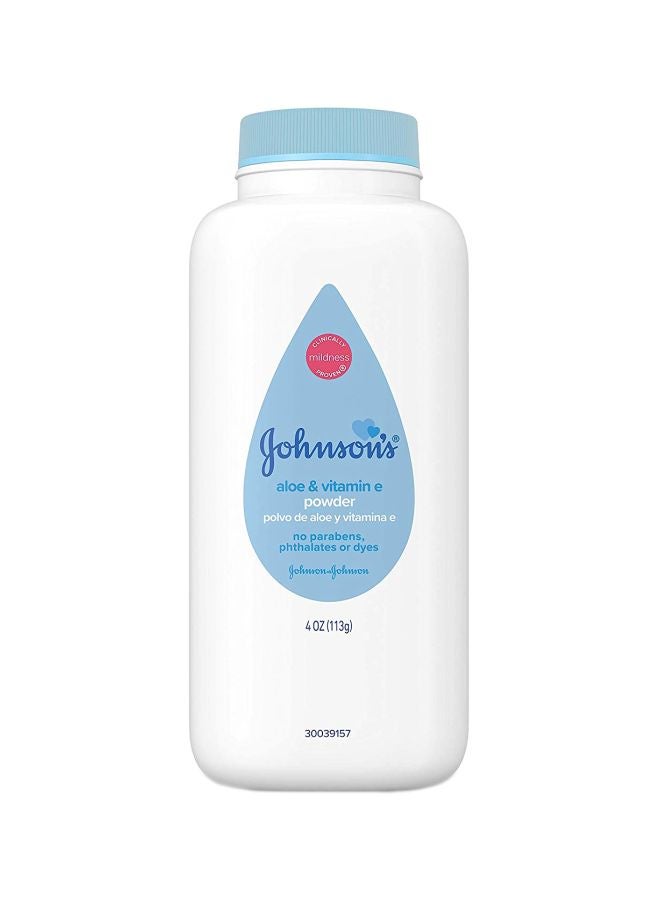 جونسون بودرة بفيتامين E والصبار - Image 1