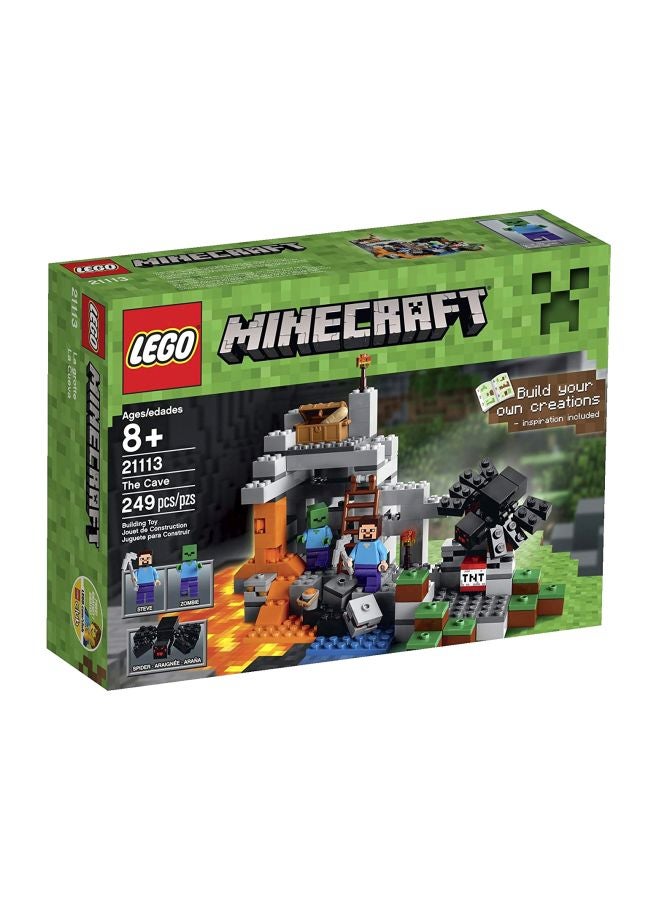 ليغو مجموعة قطع بناء Minecraft للكهف من 249 قطعة 21113 249 أكبر من 8 سنوات - Image 3