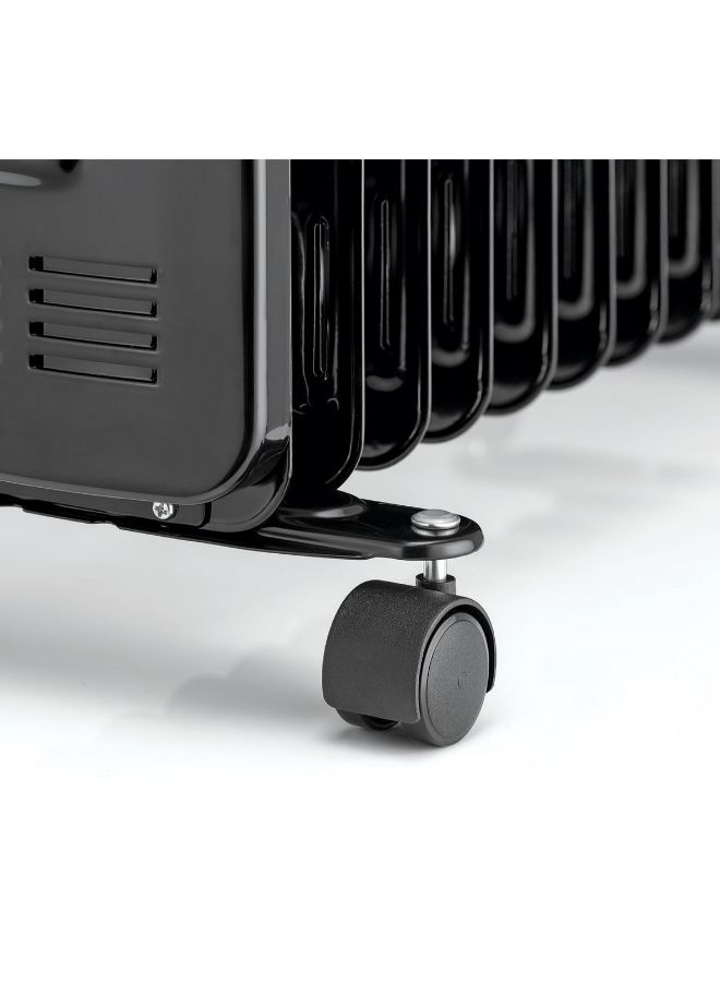 BLACK+DECKER 7 Fin Oil Radiator 1500W 1500.0 W OR070D Black  - Image 3