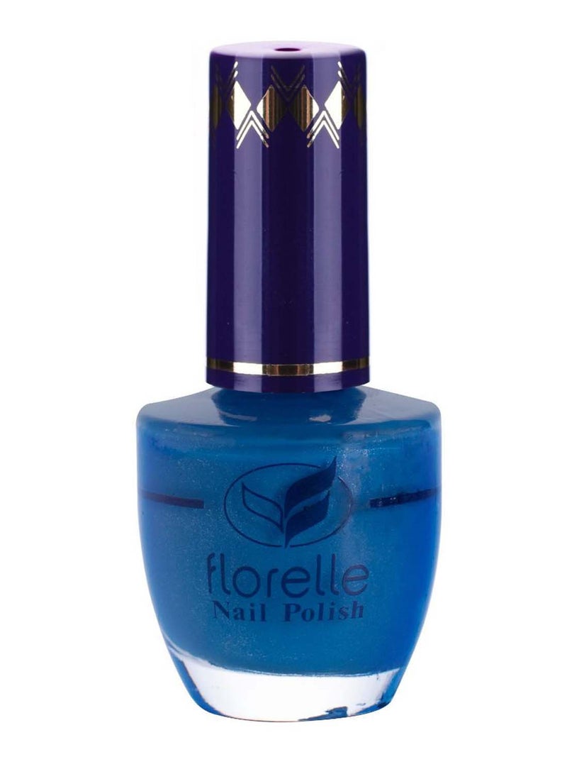فلوريل طلاء أظافر جيليش بلون غني يدوم طويلاً 220 أزرق - Image 1
